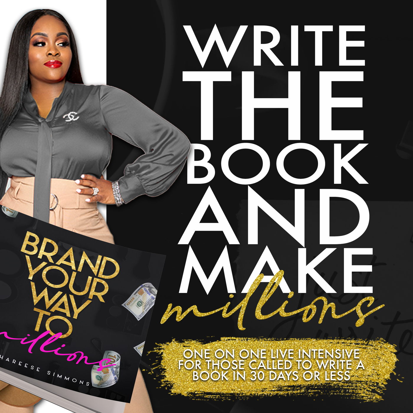 Write the Book and make MILLIONS Masterclass