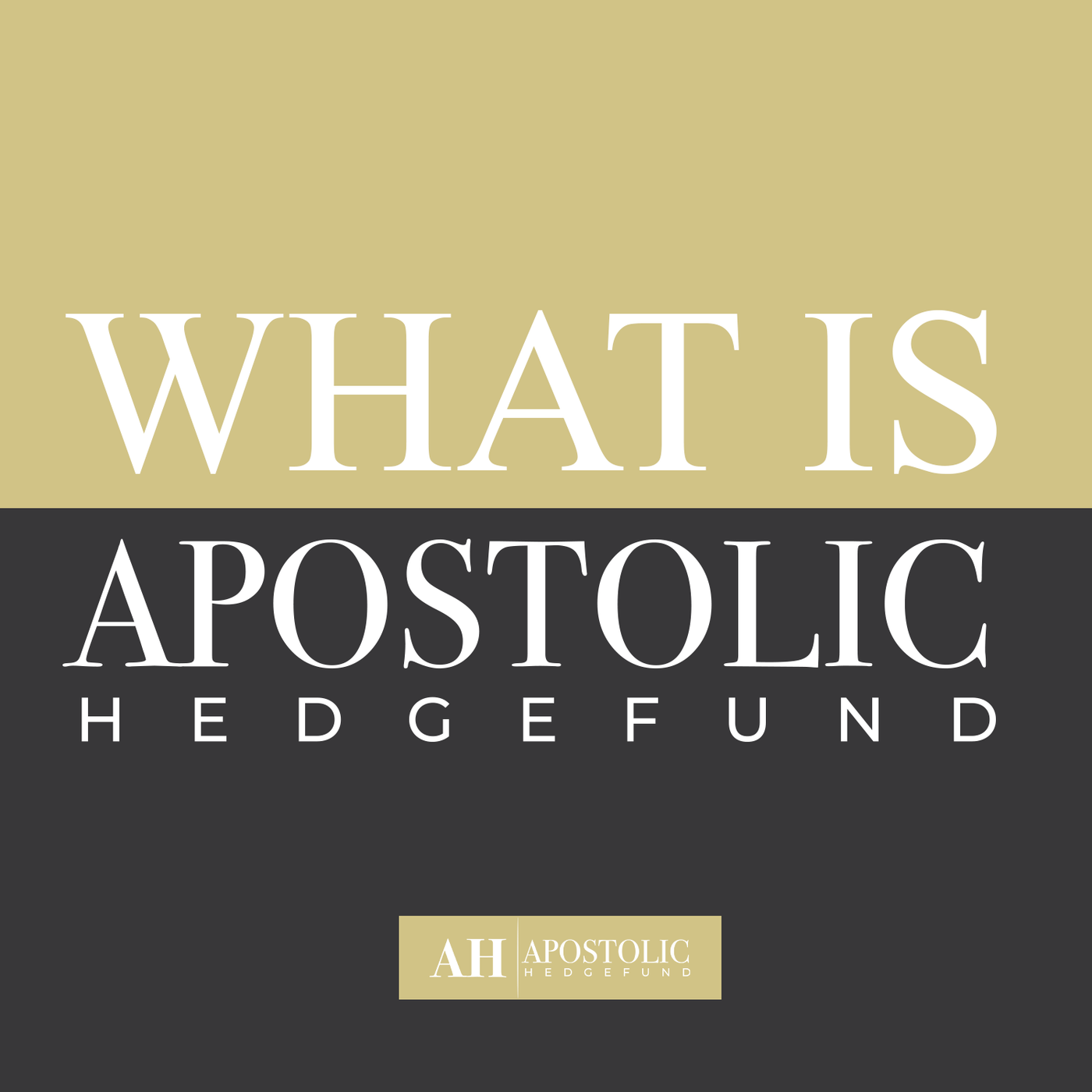 Apostolic Hedgefund Membership